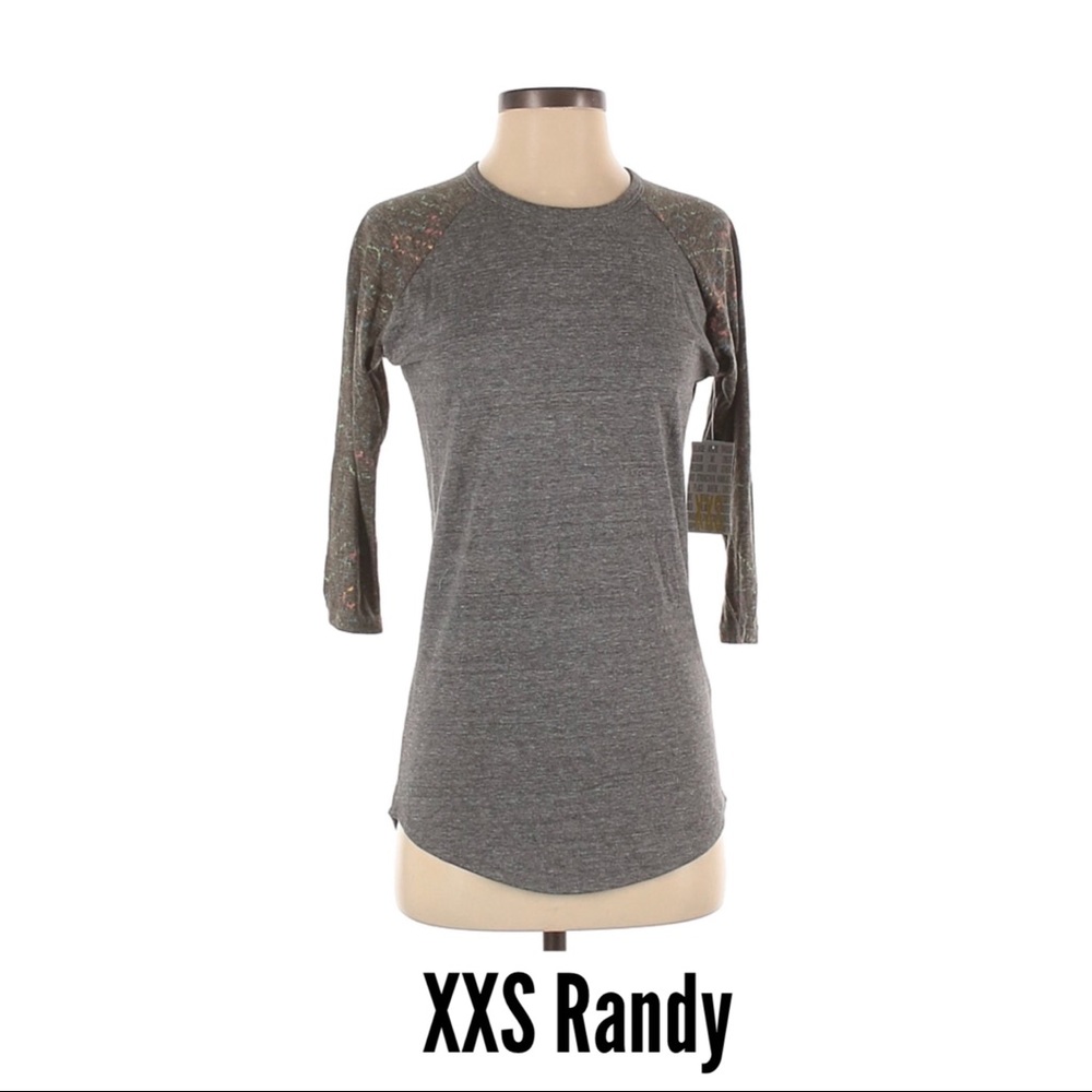 LuLaRoe Randy baseball tee
